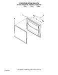 Diagram for 03 - Freezer Door Parts