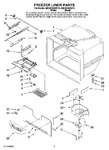 Diagram for 02 - Freezer Liner Parts