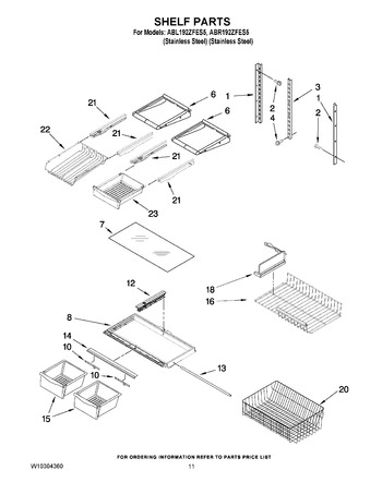 Diagram for ABR192ZFES5