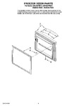 Diagram for 05 - Freezer Door Parts