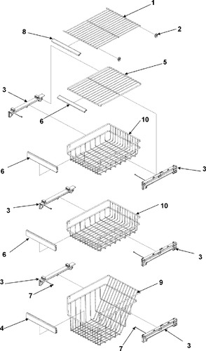 Diagram for RS4953 (BOM: RS4953000W0)