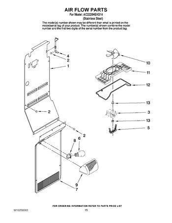 Diagram for AC2228HEKS14