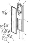 Diagram for 08 - Freezer Door