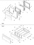 Diagram for 05 - Oven Door And Storage Drawer