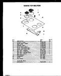 Diagram for 04 - Range Top Section