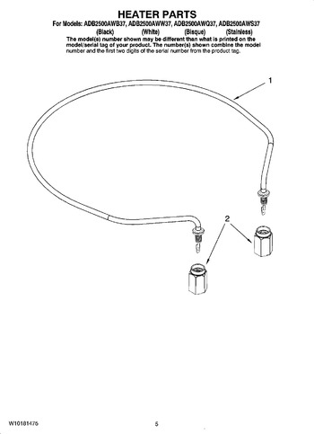 Diagram for ADB2500AWS37