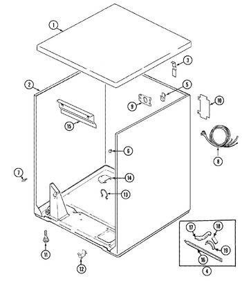 Diagram for CDE8500W