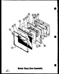 Diagram for 01 - Brown Glass Door Assy