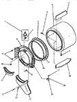 Diagram for 04 - Fr Blkhd, Air Duct, Felt Seal & Cylinder