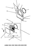 Diagram for 07 - Loading Door, Front Panels & Access Door