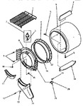 Diagram for 03 - Fr Blkhd, Air Duct, Felt Seal & Cylinder