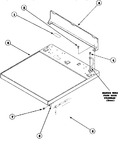 Diagram for 01 - Cabinet Top And Control Hood Rear Panel