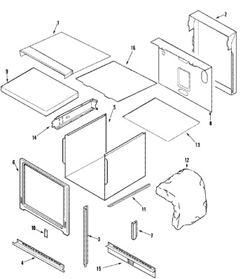 Diagram for AEW3630DDB