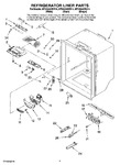 Diagram for 03 - Refrigerator Liner Parts