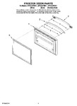 Diagram for 03 - Freezer Door Parts