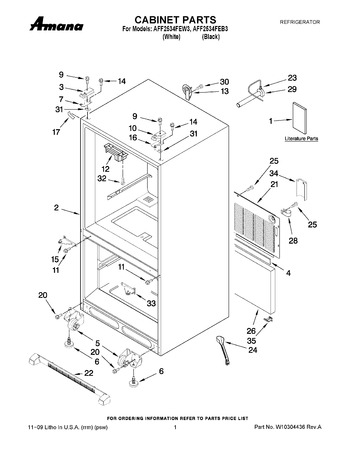 Diagram for AFF2534FEB3