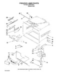 Diagram for 02 - Freezer Liner Parts