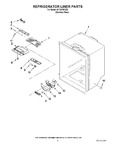 Diagram for 04 - Refrigerator Liner Parts