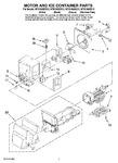 Diagram for 04 - Motor And Ice Container Parts