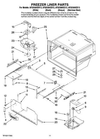 Diagram for AFI2538AES13