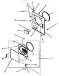 Diagram for 08 - Loading Door, Front Panel And Seals