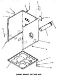 Diagram for 01 - Cabinet, Exhaust Duct & Base