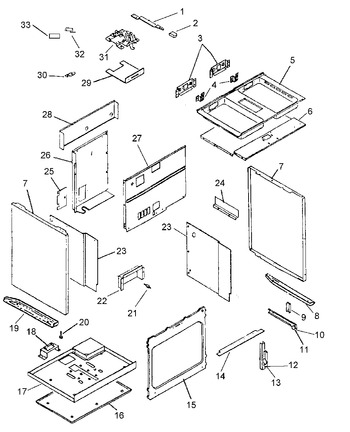 Diagram for AGDS901WW (BOM: P1131821NWW)