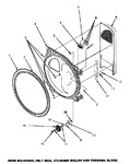 Diagram for 01 - Bulkhead/felt Seal/cyl Roller & Term Blk