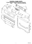 Diagram for 02 - Control Panel Parts