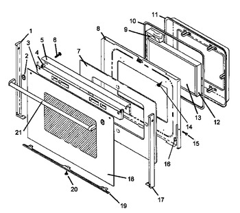 Diagram for AGS761W (BOM: P1142635N W)