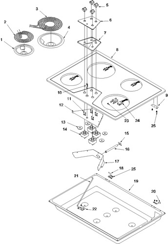 Diagram for AKR3001WW (BOM: P1143727NWW)