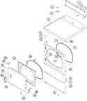 Diagram for 03 - Door, Front, Access And Top Panels