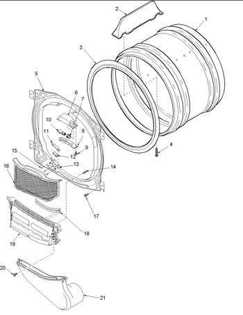 Diagram for ALE956EAW (BOM: PALE956EAW)