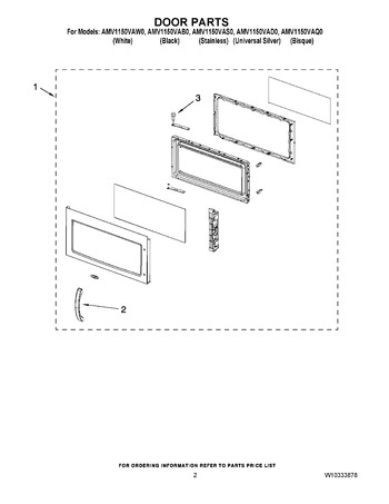 Diagram for AMV1150VAD0