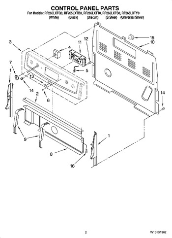 Diagram for ARB210BAC (BOM: PARB210BAC0)