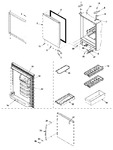 Diagram for 08 - Refrigerator Door