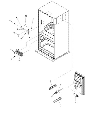 Diagram for MFD2560HES