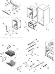 Diagram for 06 - Interior Cabinet & Freezer Shelving