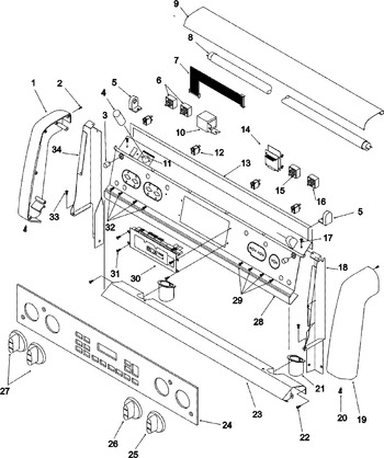 Diagram for ARHC8700E (BOM: P1142677N E)