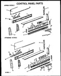 Diagram for 02 - Control Panel Parts