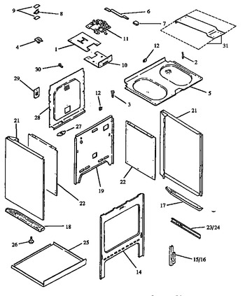 Diagram for ARR632WW (BOM: P1130978N W)