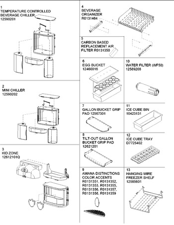 Diagram for ARS266RBC (BOM: PARS266RBC0)