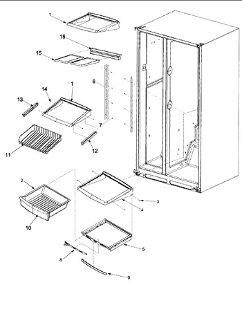 Diagram for ARSE665BS (BOM: PARSE665BS0)