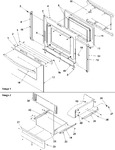 Diagram for 05 - Oven Door And Storage Drawer