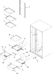 Diagram for 04 - Crisper Assy & Deli Assy