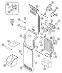 Diagram for 04 - Freezer Compartment (bisque)