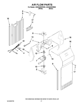 Diagram for ASD2520WRW00