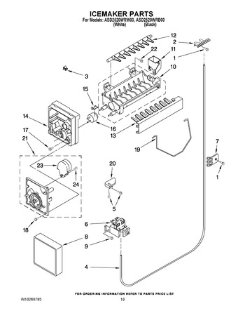 Diagram for ASD2520WRW00