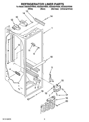 Diagram for ASD2522VRD00