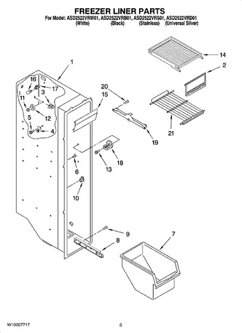 Diagram for ASD2522VRW01